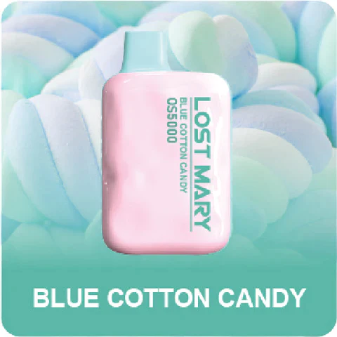 Lost Mary OS5000 Blue Cotton Candy Disposable Vape Review